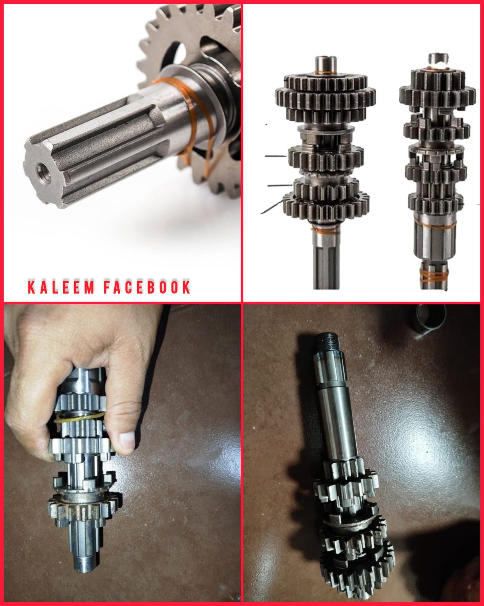 Kawasaki ZX6E transmission parts for 1995 model