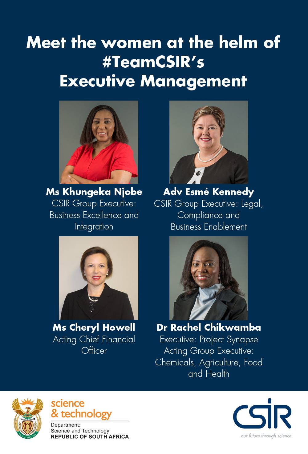 CSIR - Meet the extraordinary women who make up 60% of our... | Facebook