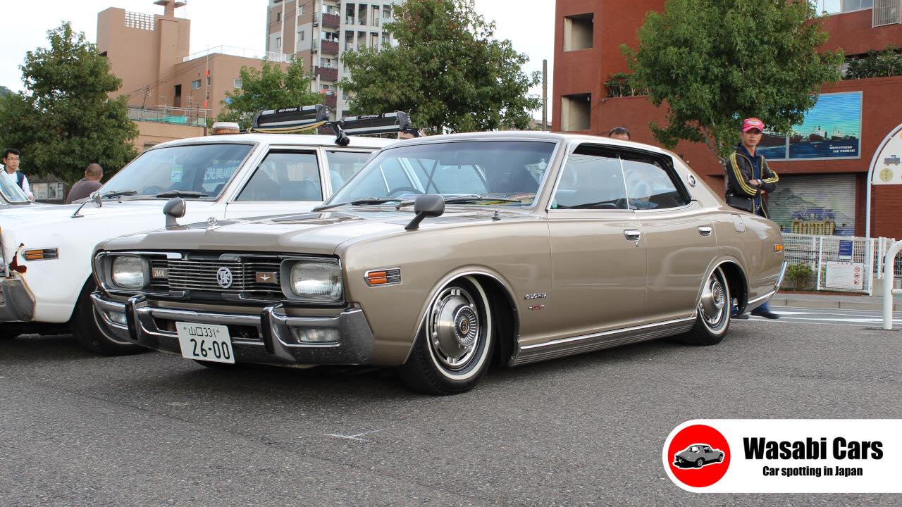 Some say the 230 Nissan Gloria 4 door hardtop is a thing of beauty