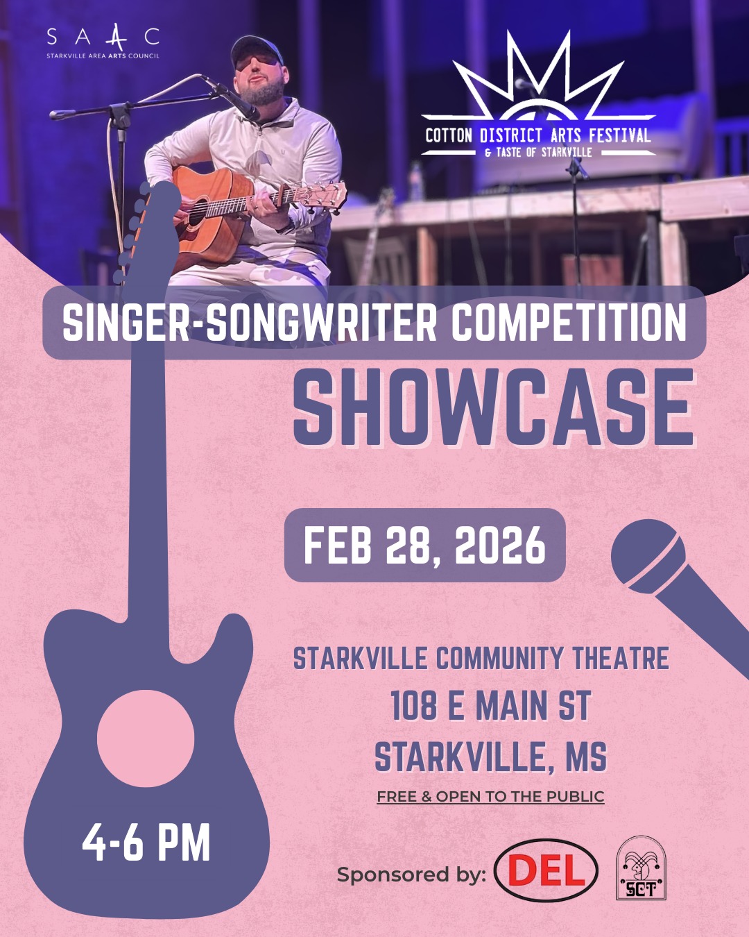 CDAF 2026 Singer-Songwriter Competition Showcase