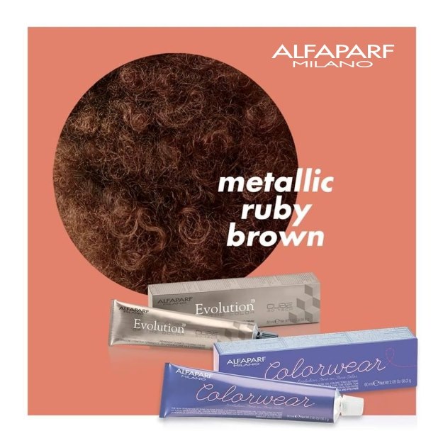 Metallic ruby... - Alfaparf Milano Professional Chile | Facebook