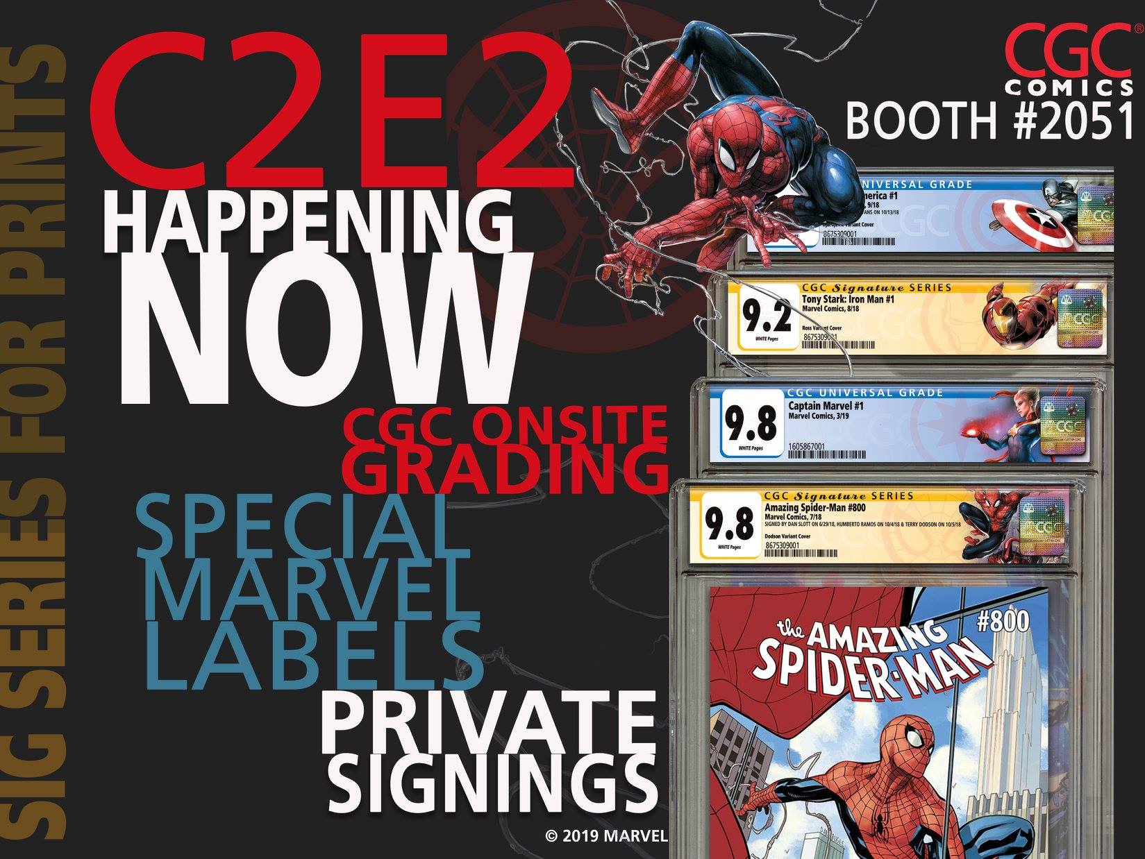 CGC Comics - ONSITE GRADING • SPECIAL MARVEL LABELS