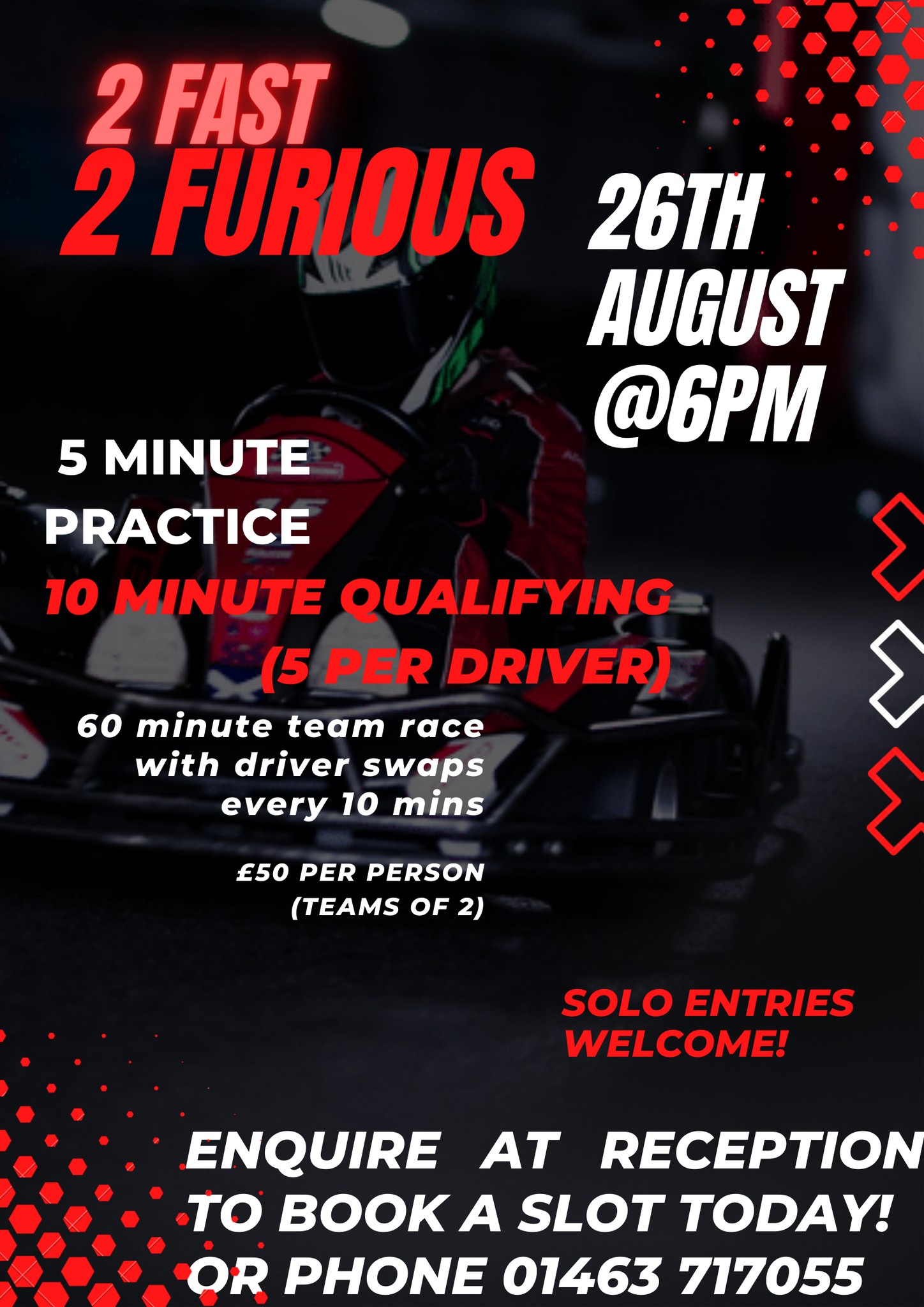 Drum roll, 🥁🥁 Introducing our... - Inverness Kart Raceway | Facebook