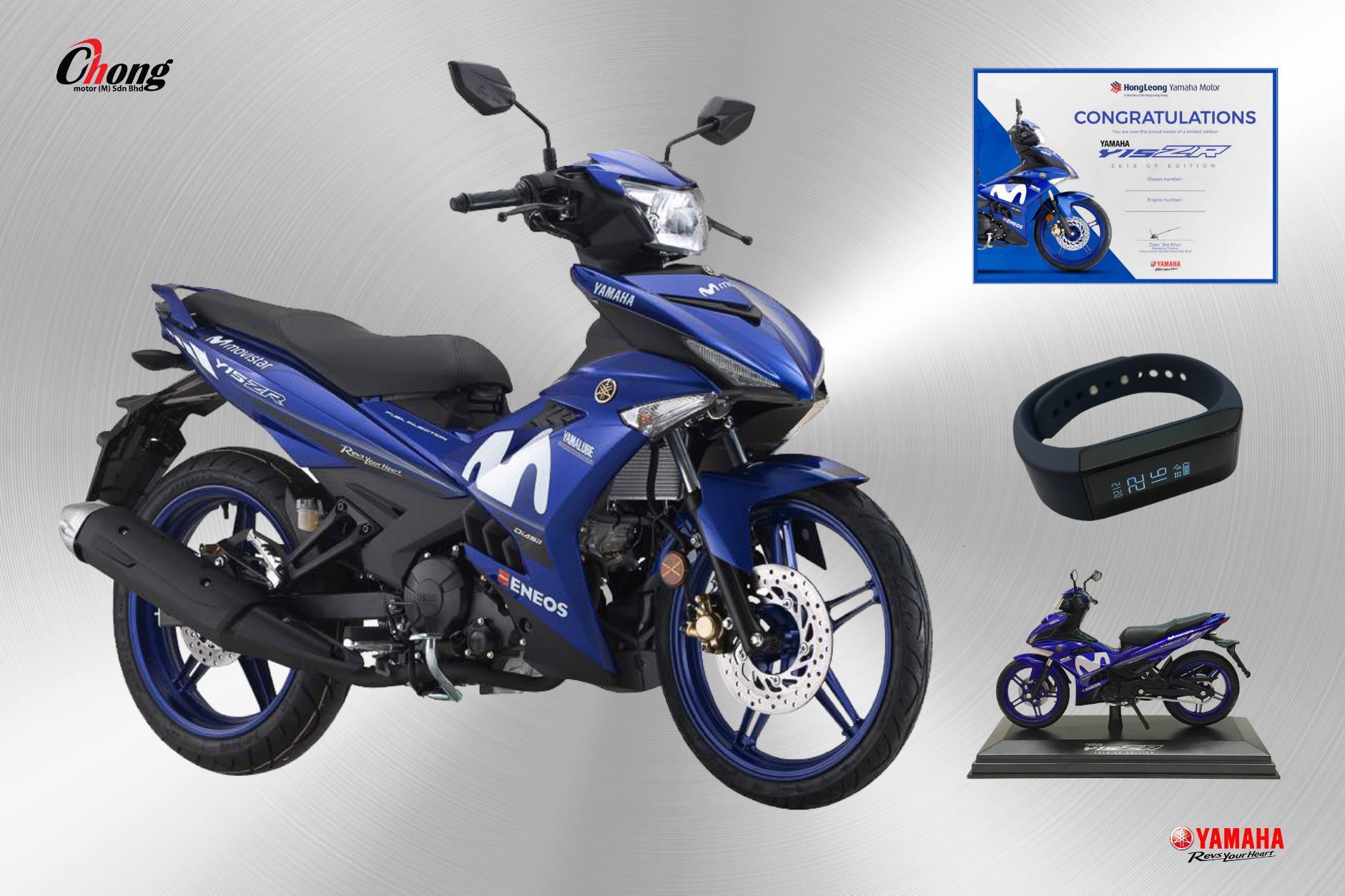 Chong Motor Club Yamaha Y15zr Movistar 2018 Ready Stock Now Downpayment Rm Low Monthly Payment Rm 264 Only 3 Hours Loan Approved Trusted Online Seller In