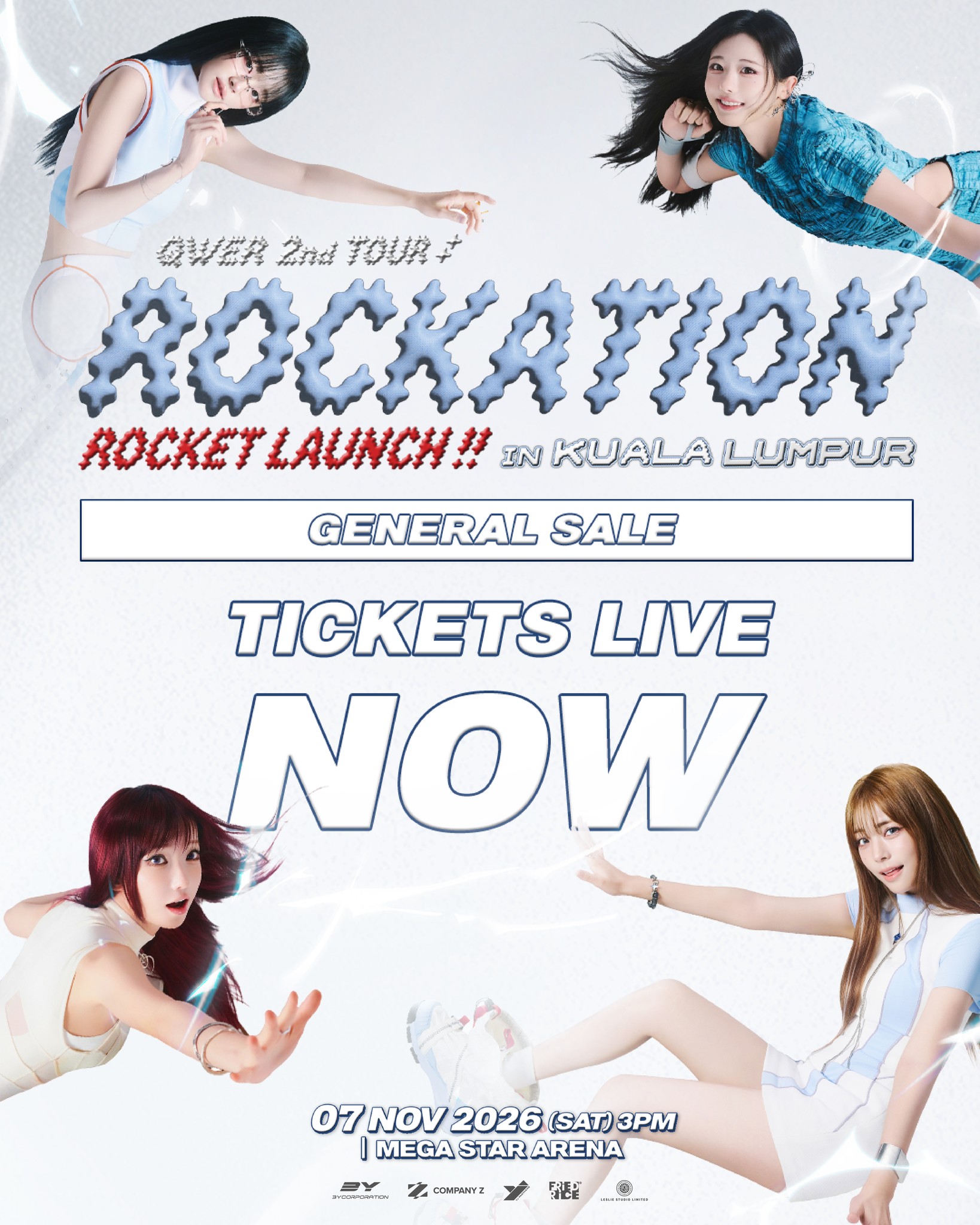 K-POP・アジア QWER <ROCKATION > in Kuala Lumpur VVIP QWER 2nd TOUR <ROCKATION : ROCKET LAUNCH!!> IN KUALA LUMPUR