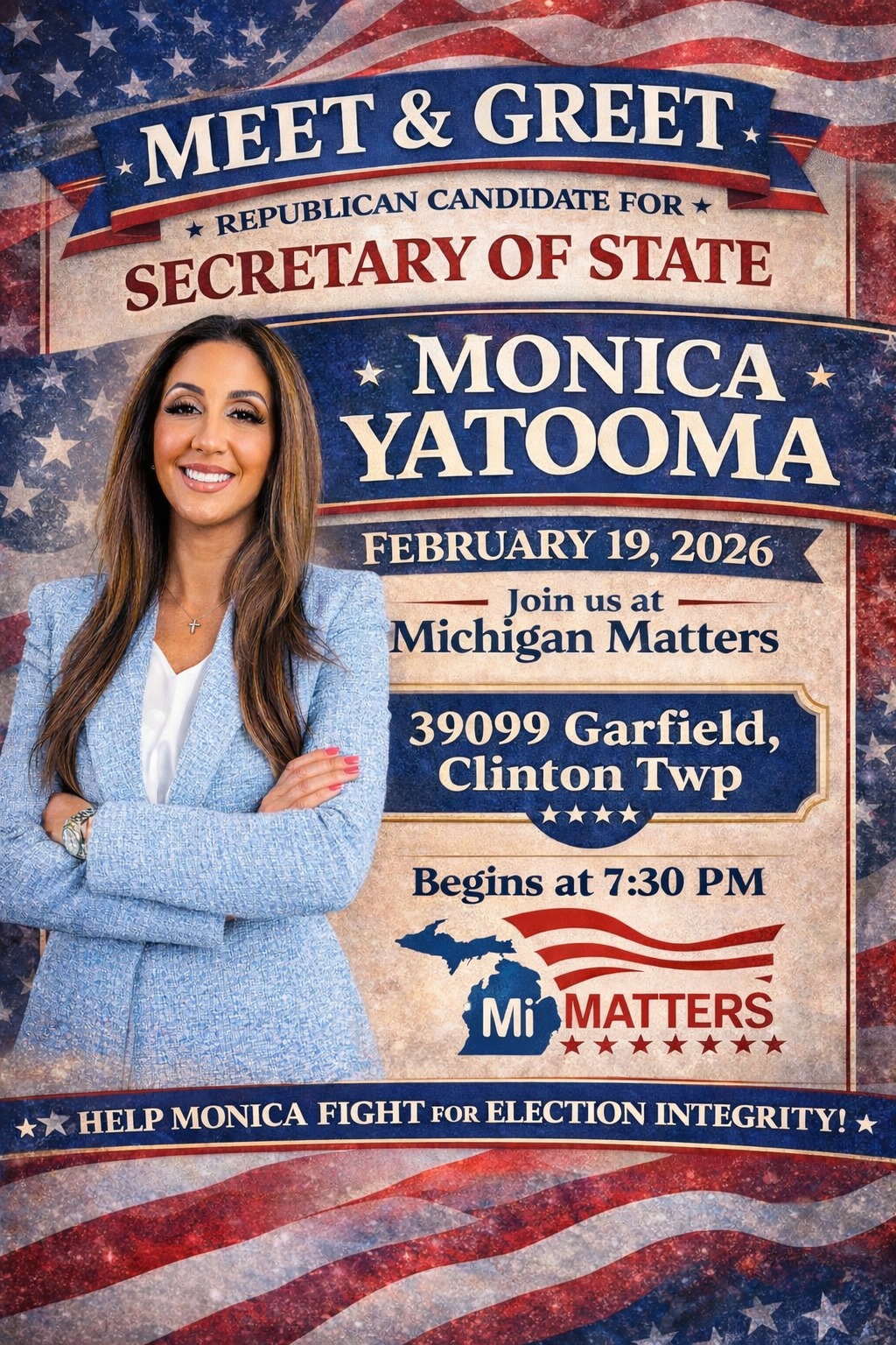 Meet and Greet with Monica Yatoom at Michigan Matters