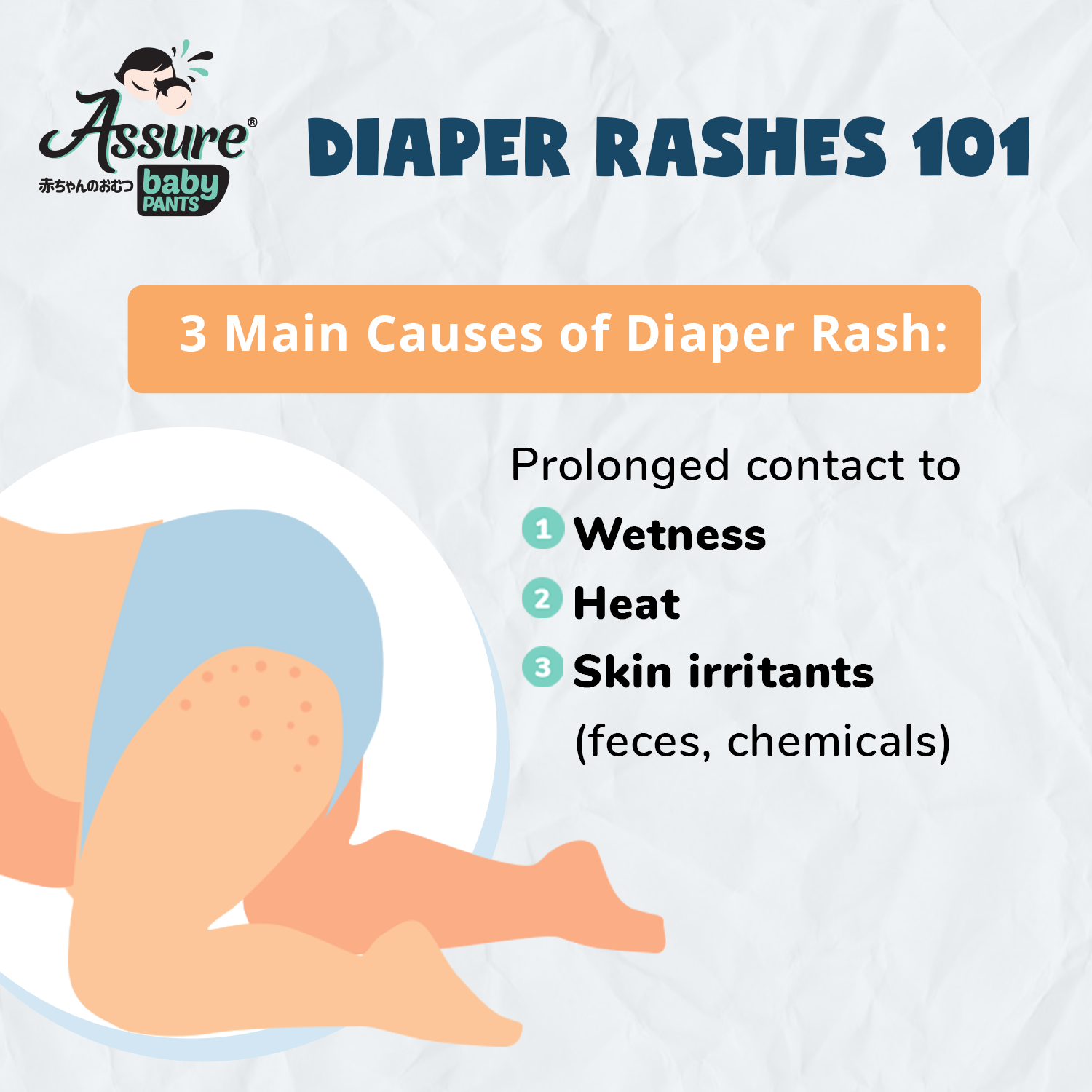 Assure Diapers - What are diaper rashes? Click the... | Facebook