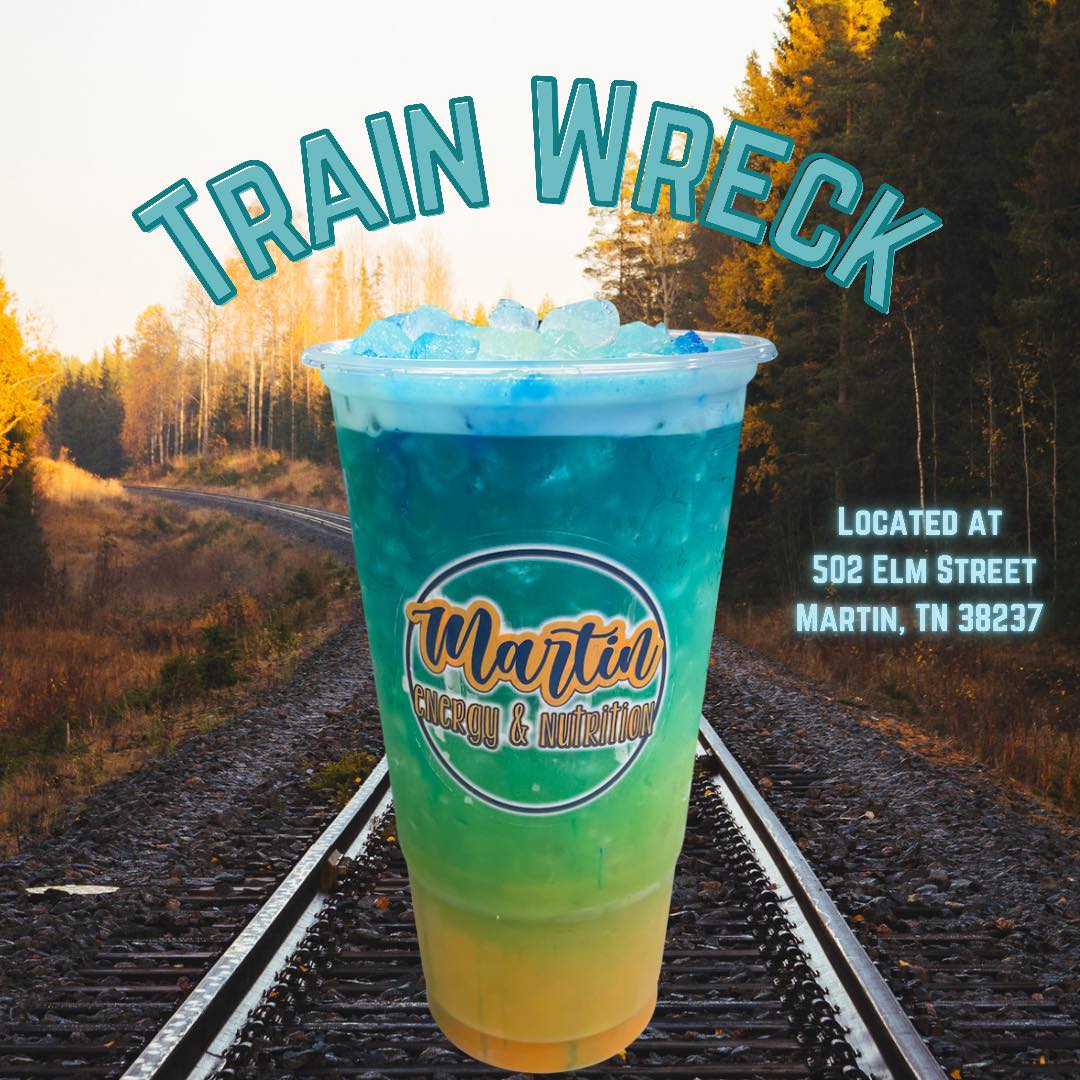 Martin - 🌟 DRINK OF THE DAY 🌟 🚂 TRAIN WRECK 🚂 Sip on a Specialty Tea ...