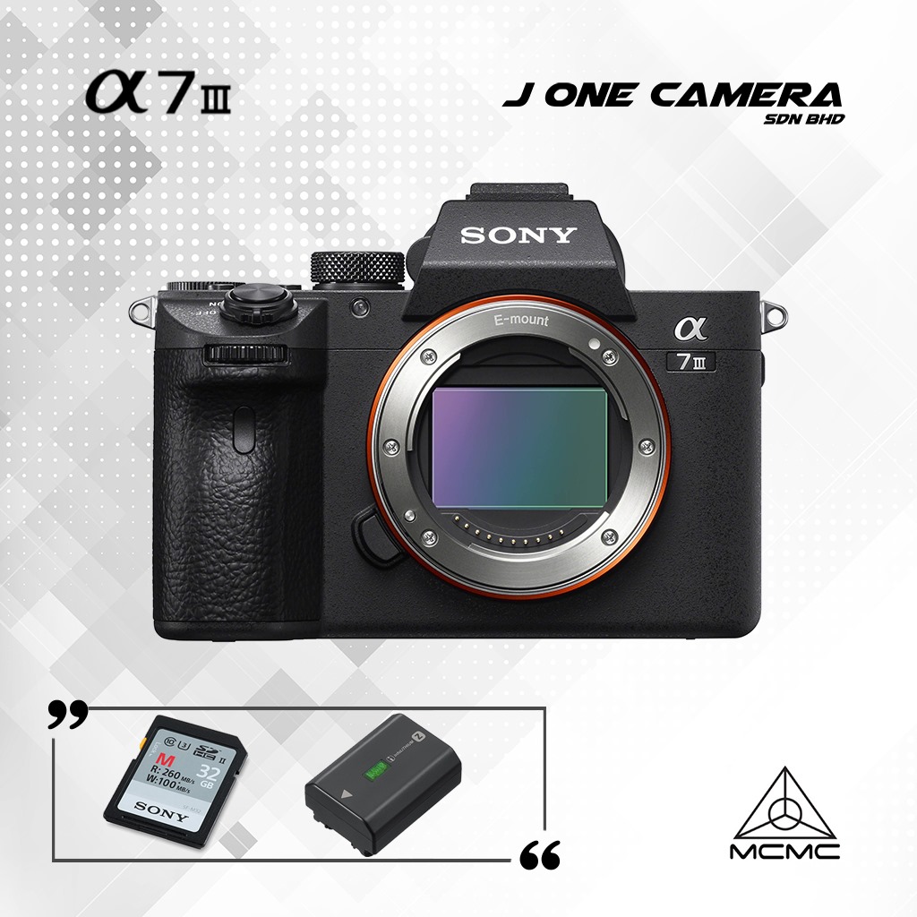 J One Camera - New merdeka promotion for Sony A7 MK III....