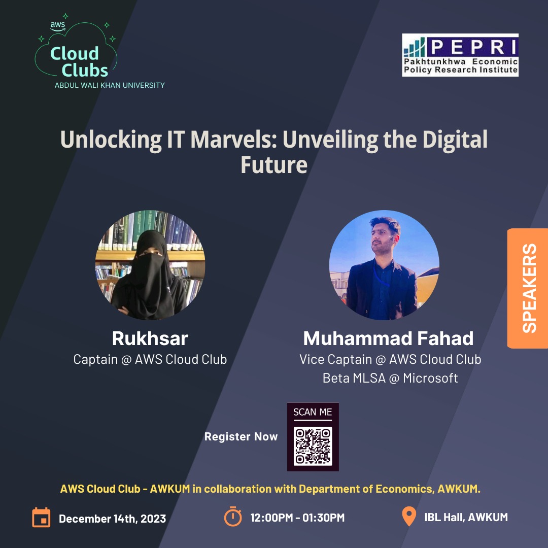 We are calling all Abdul Wali... - AWS Cloud Club at AWKUM | Facebook