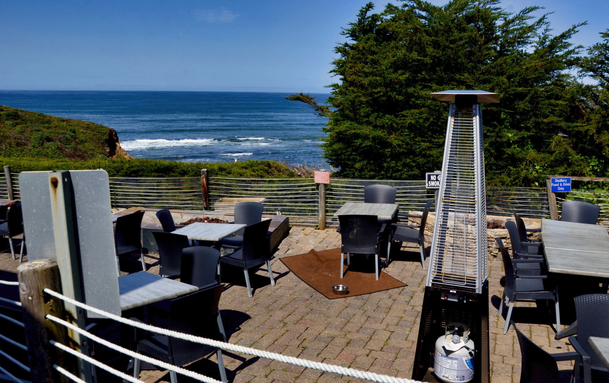 Moss Beach Distillery's Legend of the Blue Lady