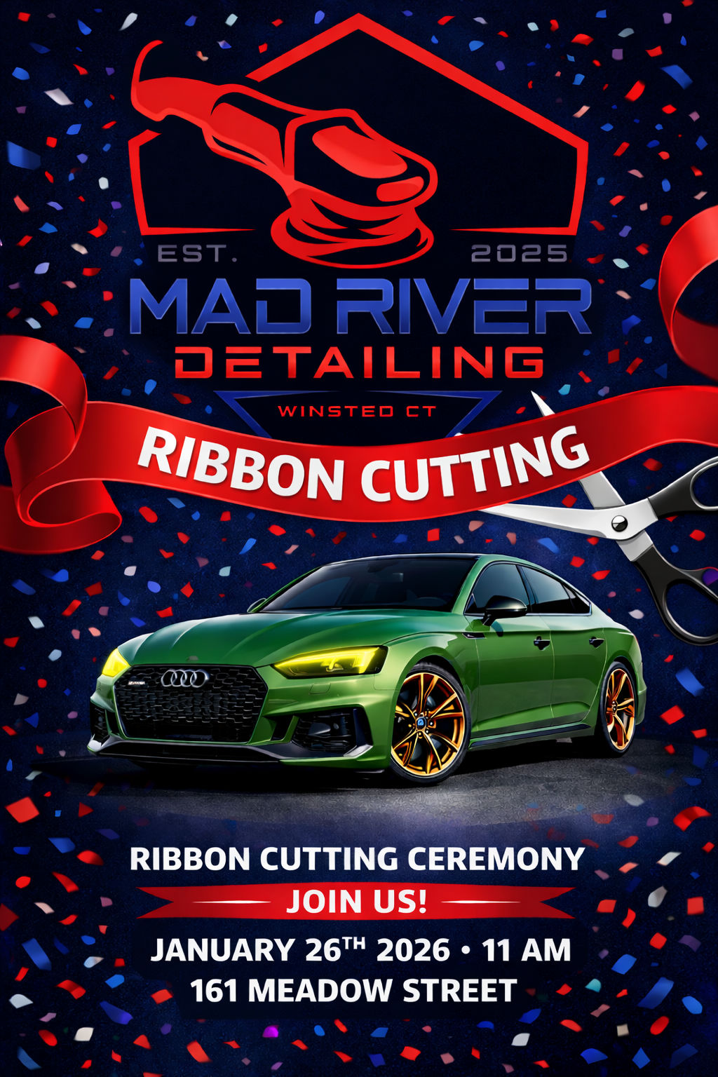 Mad River Detailing Ribbon Cutting