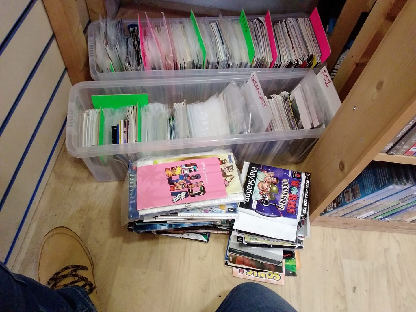 I'm clearing out some of my gaming stuff so I have a bit to put on