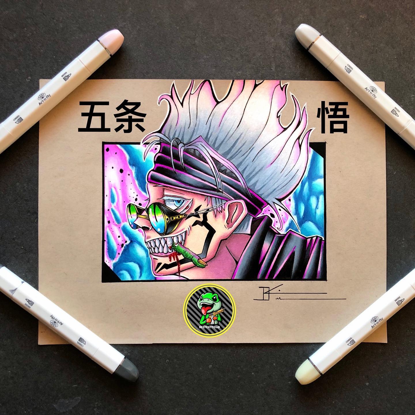 sketchytoad - • GOJO SATORU • This is the character you... | Facebook