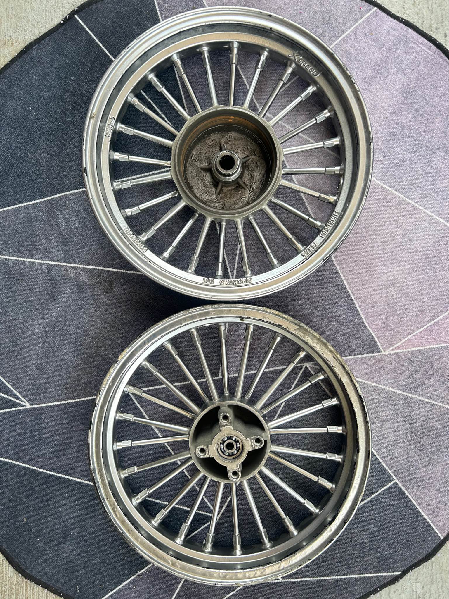 Xspeed mags R24 4 holes mio sporty soulty amore nouvo fino - Car Wheels ...