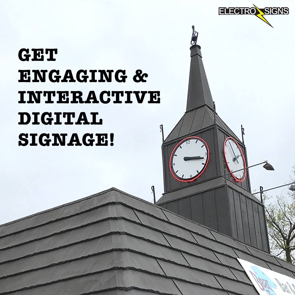 Electro Signs - Get engaging & interactive digital signage...