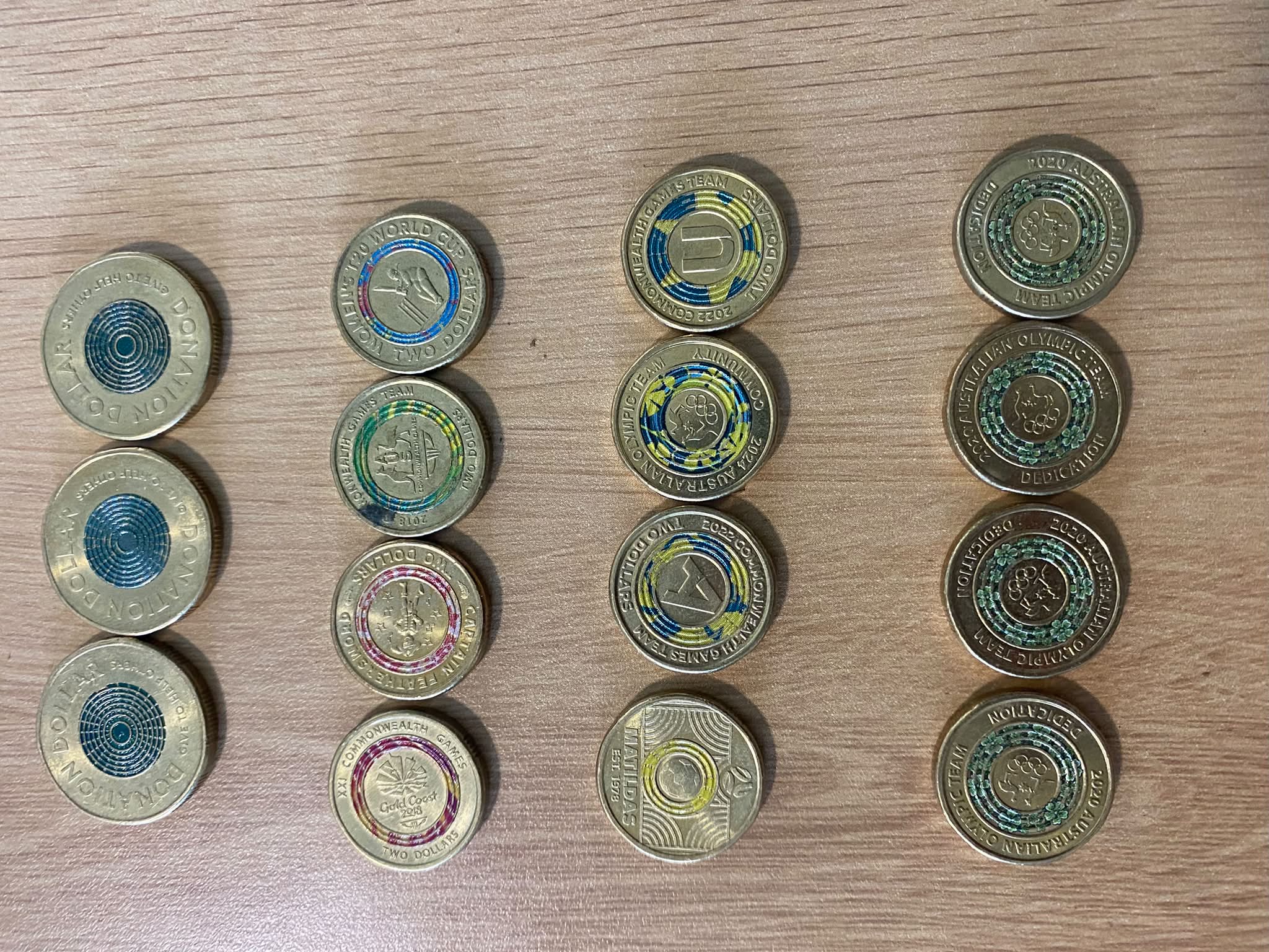Are Australian $1 donation coins valuable?