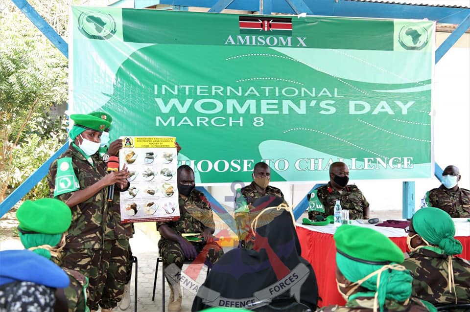 FEMALE KDF SOLDIERS AND SOMALIA... - Kenya Defence Forces | Facebook