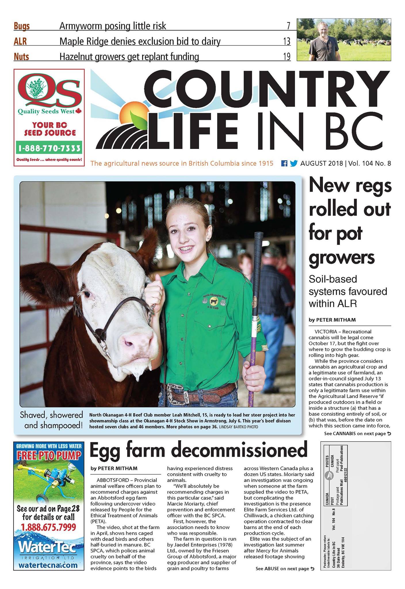 The August edition of Country Life in... - Country Life in BC | Facebook