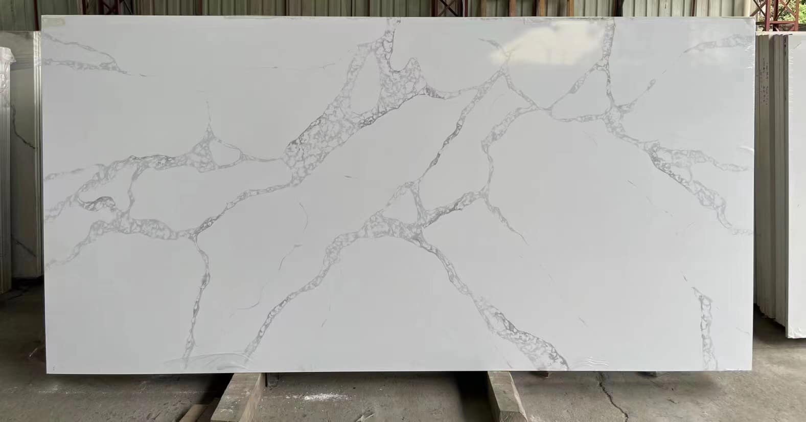 Bysson Stone - Calacatta Quartz Slabs in Stock. Welcome...