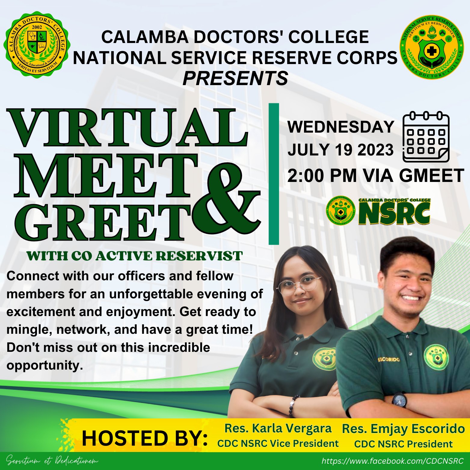 ️CALLING THE ATTENTION OF NSRC MEMBERS ️ Are you prepared to join the ...