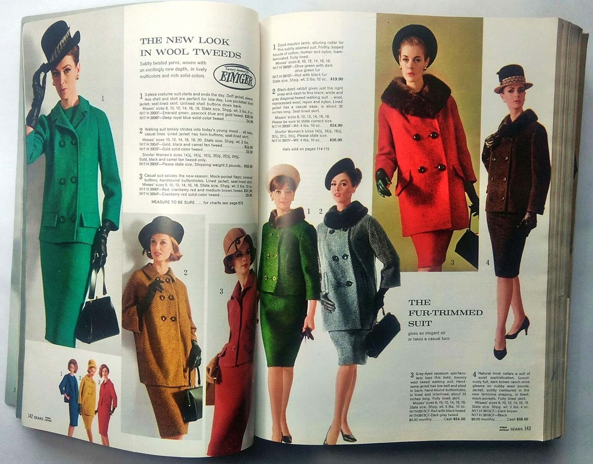1964 Coats and Suits for women from Sears