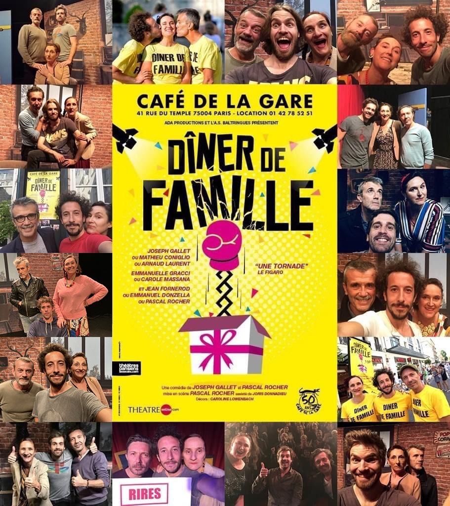 Cafe De La Gare Diner De Famille