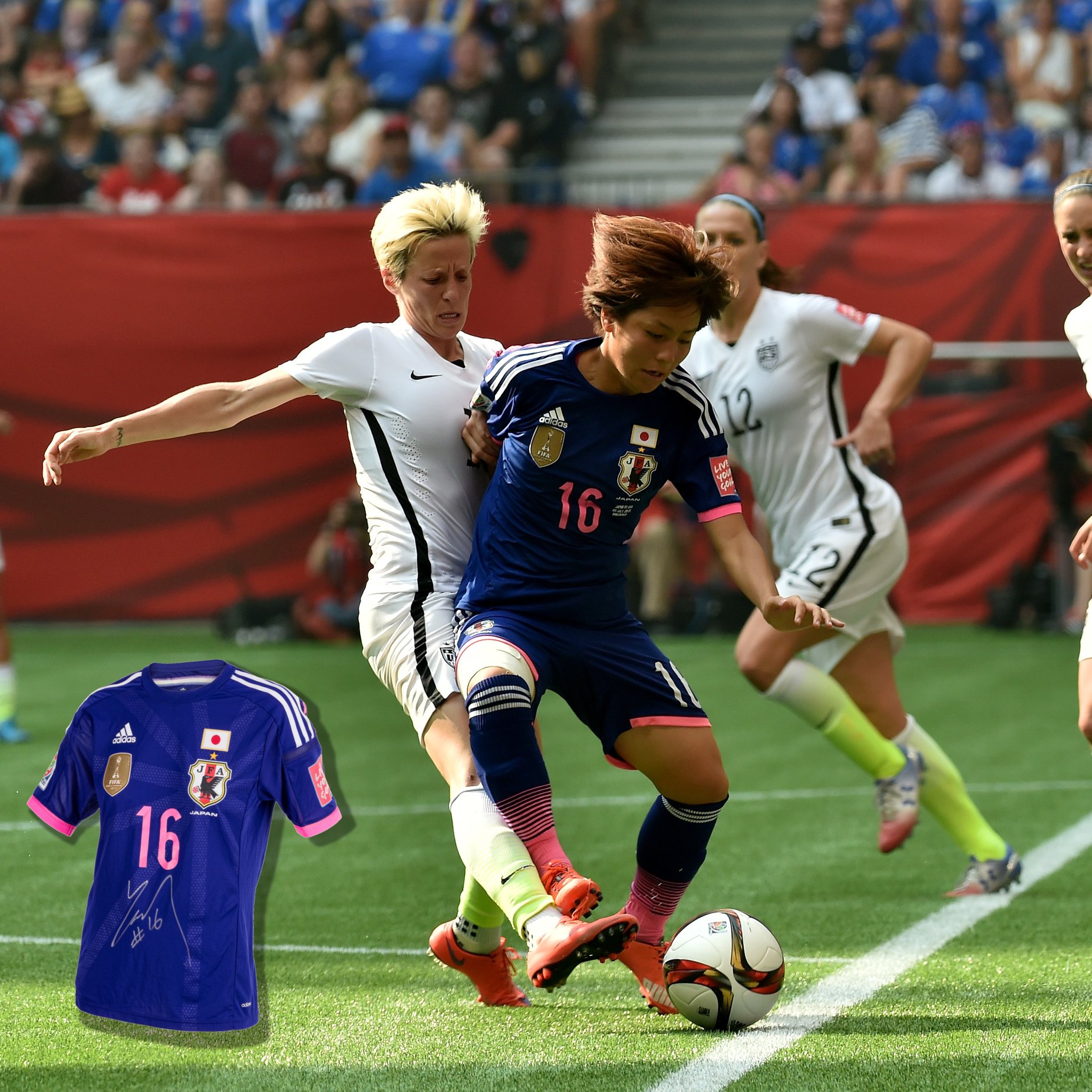 At the 2011 FIFA Women's World Cup exactly 10 years ago Japan