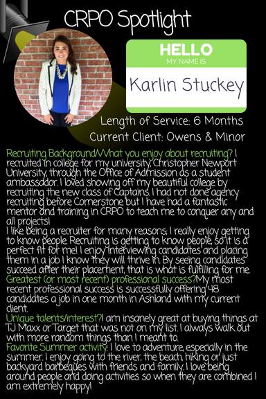 Cornerstone RPO - Get to know the #CRPO team. Say HELLO to Karlin ...