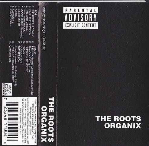 26 Years Ago Today The Roots Released Their Debut Album “Organix”.