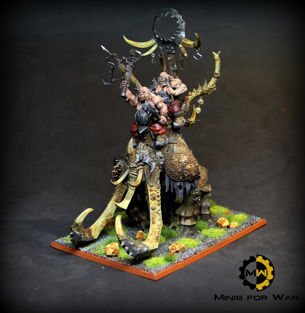 Minis For War - New project - Ogres for AoS/9th age :)...