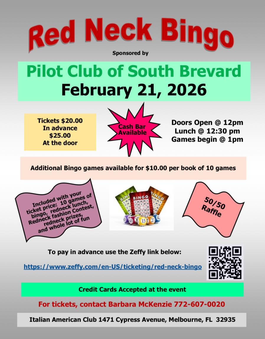 Italian American Club of South Brevard Inc. (OFFICIAL) | January 17 @ 2 ...
