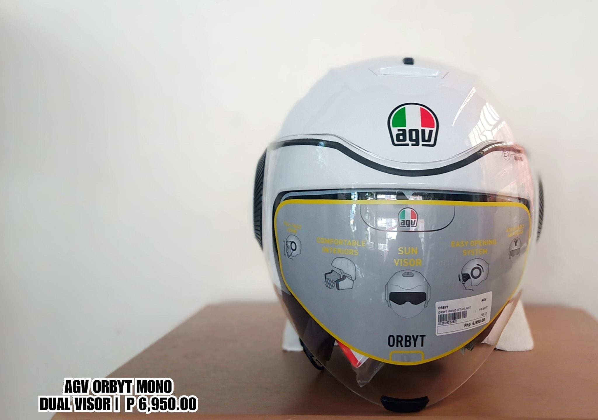 agv fluid dual visor helmet E2205 Multi Kew Helmet, Matt Black/Lime/Aqua, Size L Automotive resistance thermoplastic material AGV AX-8 Dual Evo Wild
