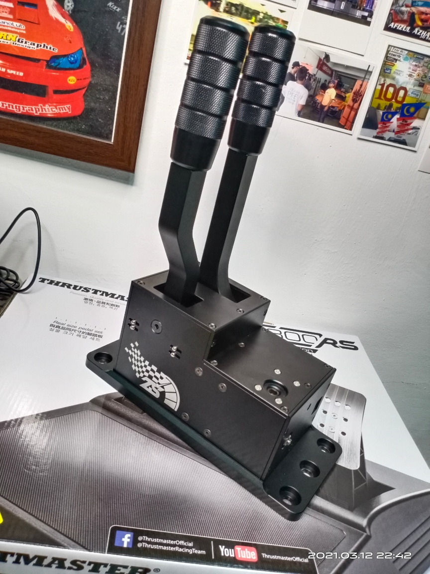 Android King - ZS Sequential Shifter + Load Cell Handbrake... | Facebook