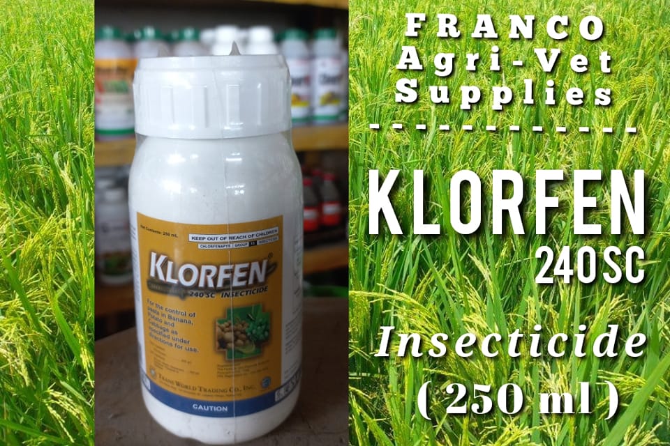 Franco - KLORFEN 240 SC Insecticide For control of pests in Cabbage ...