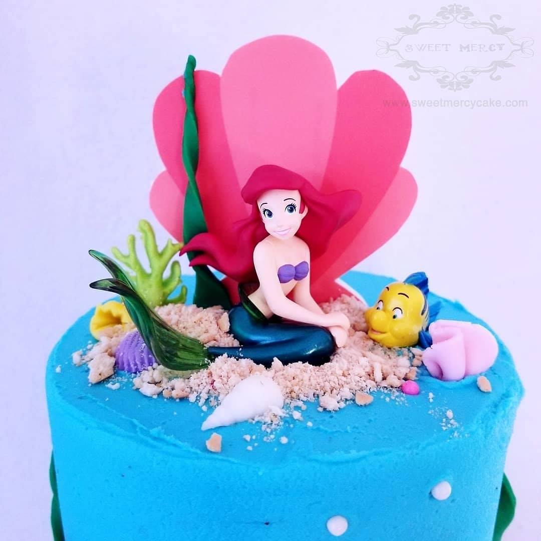 Sweet Mercy - We loved to create this little mermaid cake...