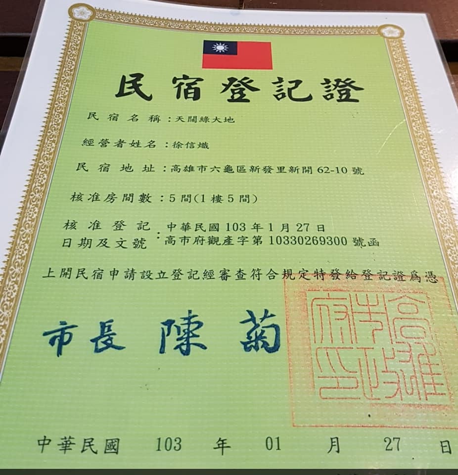 天闊綠大地民宿 Home Facebook