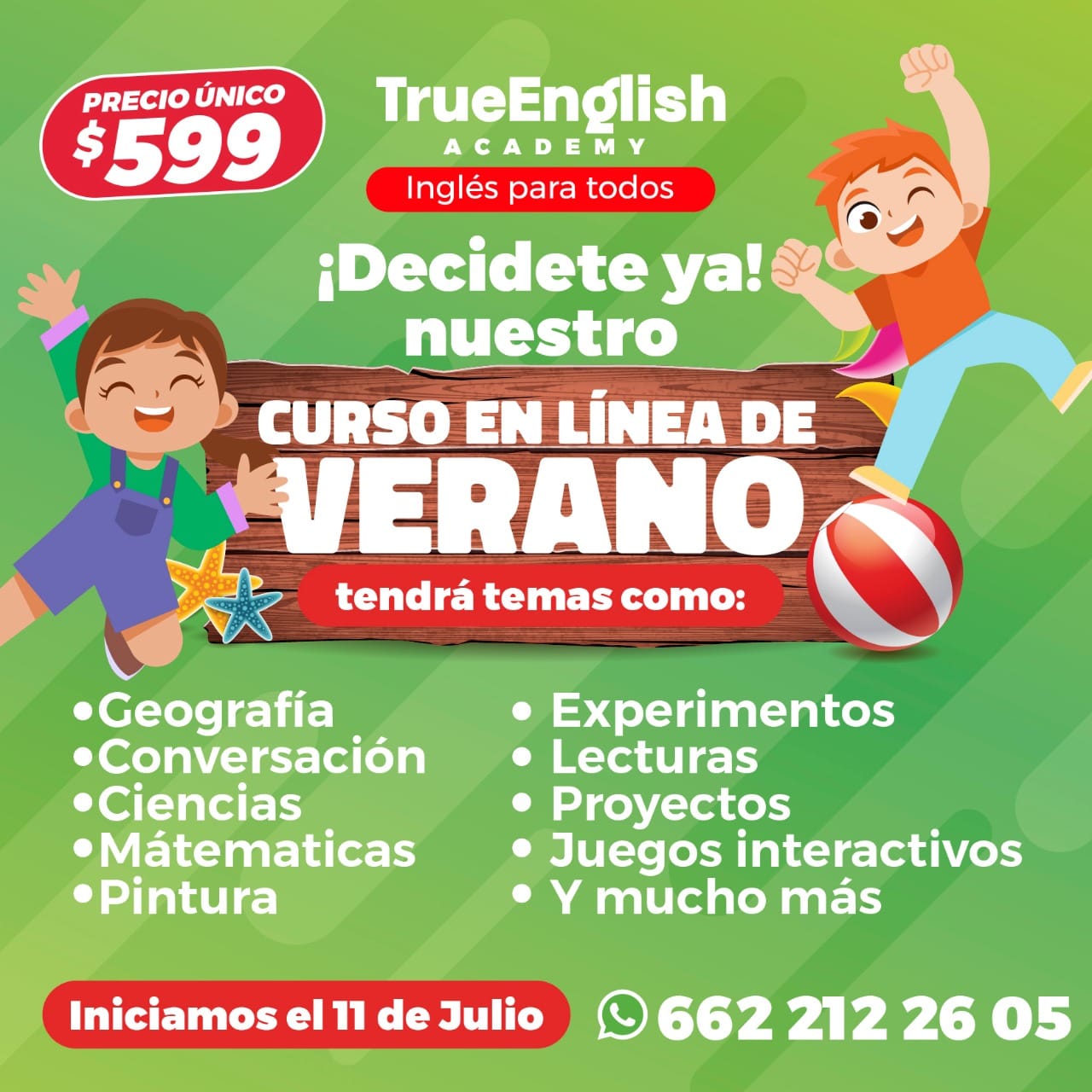 🌞 Verano en Inglés 🌞... - True English Academy | Facebook