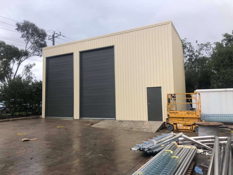 Northern Sheds - New storeroom for this company, now they...