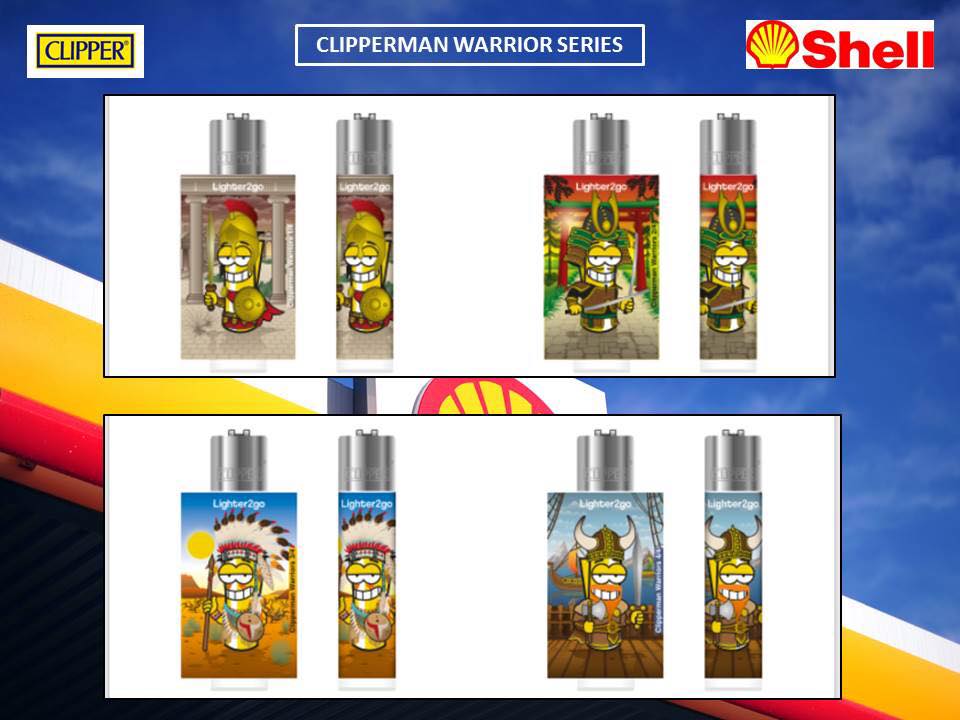 Clipper - CLIPPER - Announcement. SHELL Clipperman series...