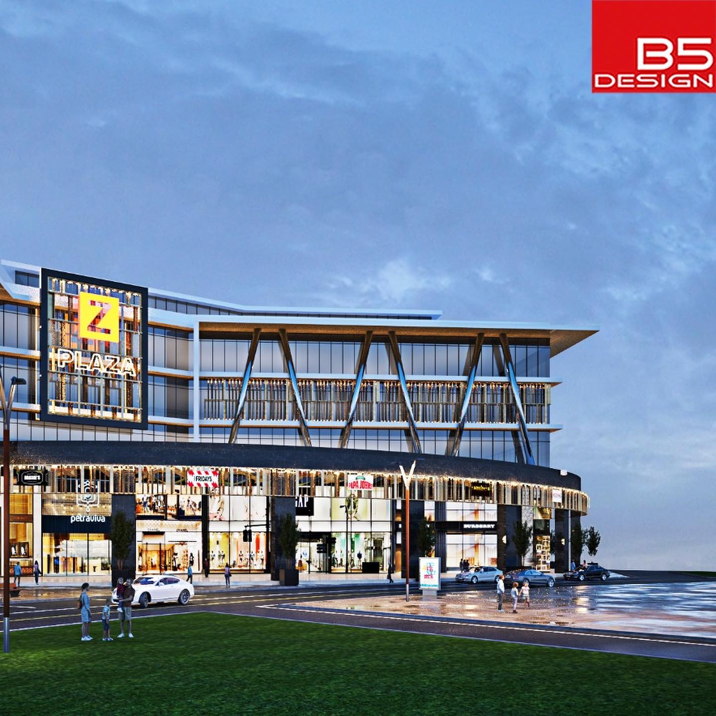 B5 Design - . Introducing a modern mixed use building...