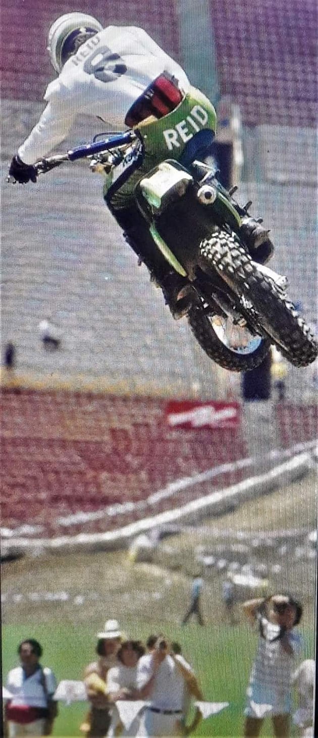 Johner - Awesome view of Warren Reid getting major hi/fly time back in ...