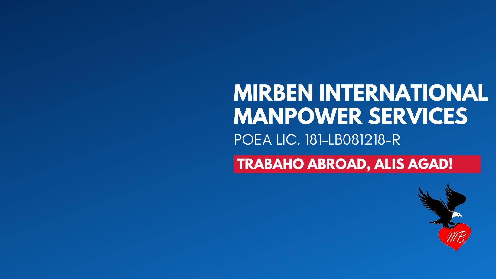 Mirben International Manpower Services | Quezon City