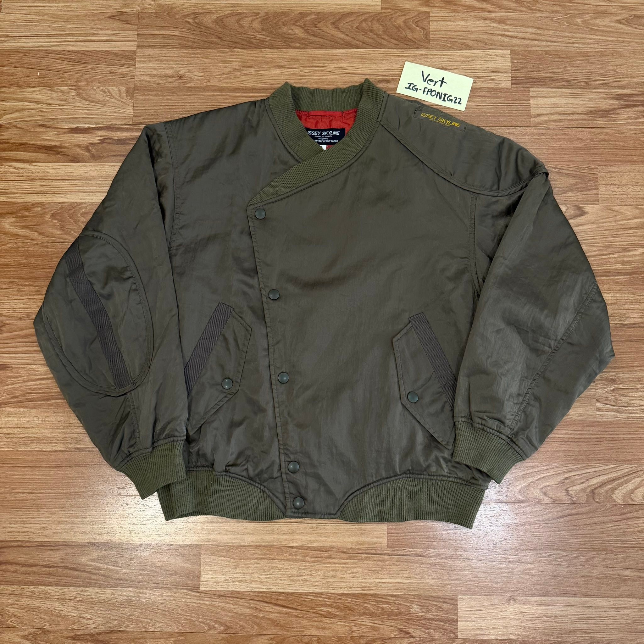 Rare 1982 Issey Miyake x Nissan Skyline bomber jacket