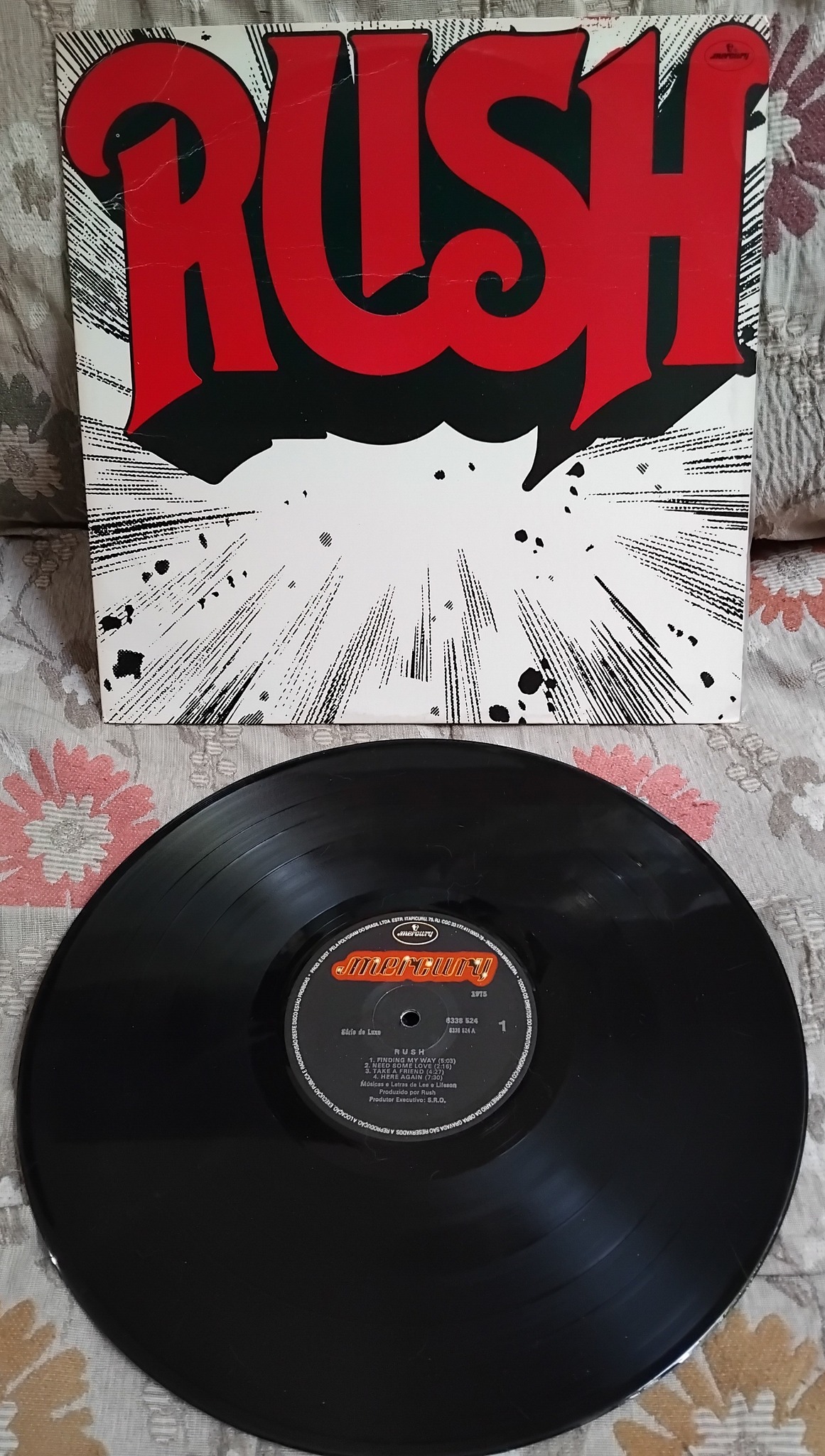Rush in Rio First time on Vinyl 4 x 180g lp's