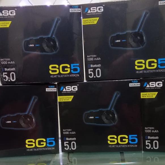 ASG SG5 Intercom... - RAW - Ride with Attitude & Wildness