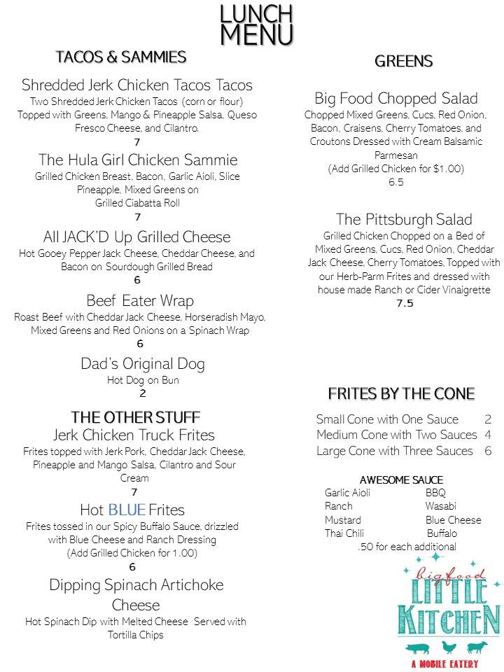 As many of you may know, we... - Big Food Little Kitchen