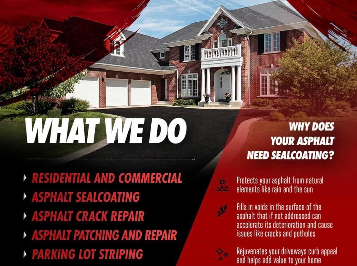 Approved Asphalt Sealcoating and Maintenance