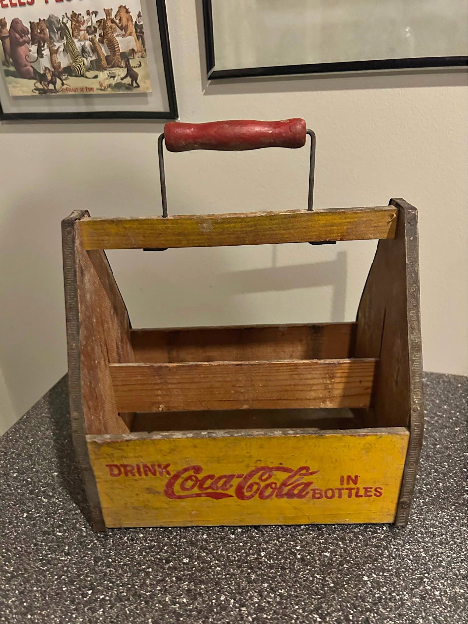 1940's wood coke bottle carrier - Antiques & Collectibles - Peoria ...