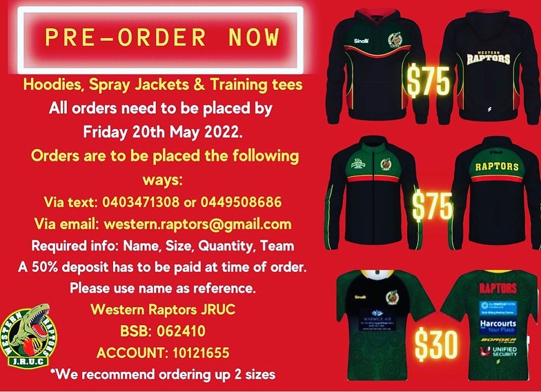 Western Raptors Junior Rugby Union | Hassall Grove NSW